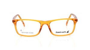 Yellow Geometric Rimmed Eyeglasses for Men and Women
