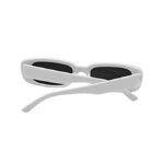 pass pass Unisex Child Rectangular Non-Polarization Sunglasses (Black & White_Free Size_Pack Of 2)
