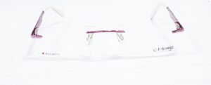 Discount Optical Plus rimless metal pink