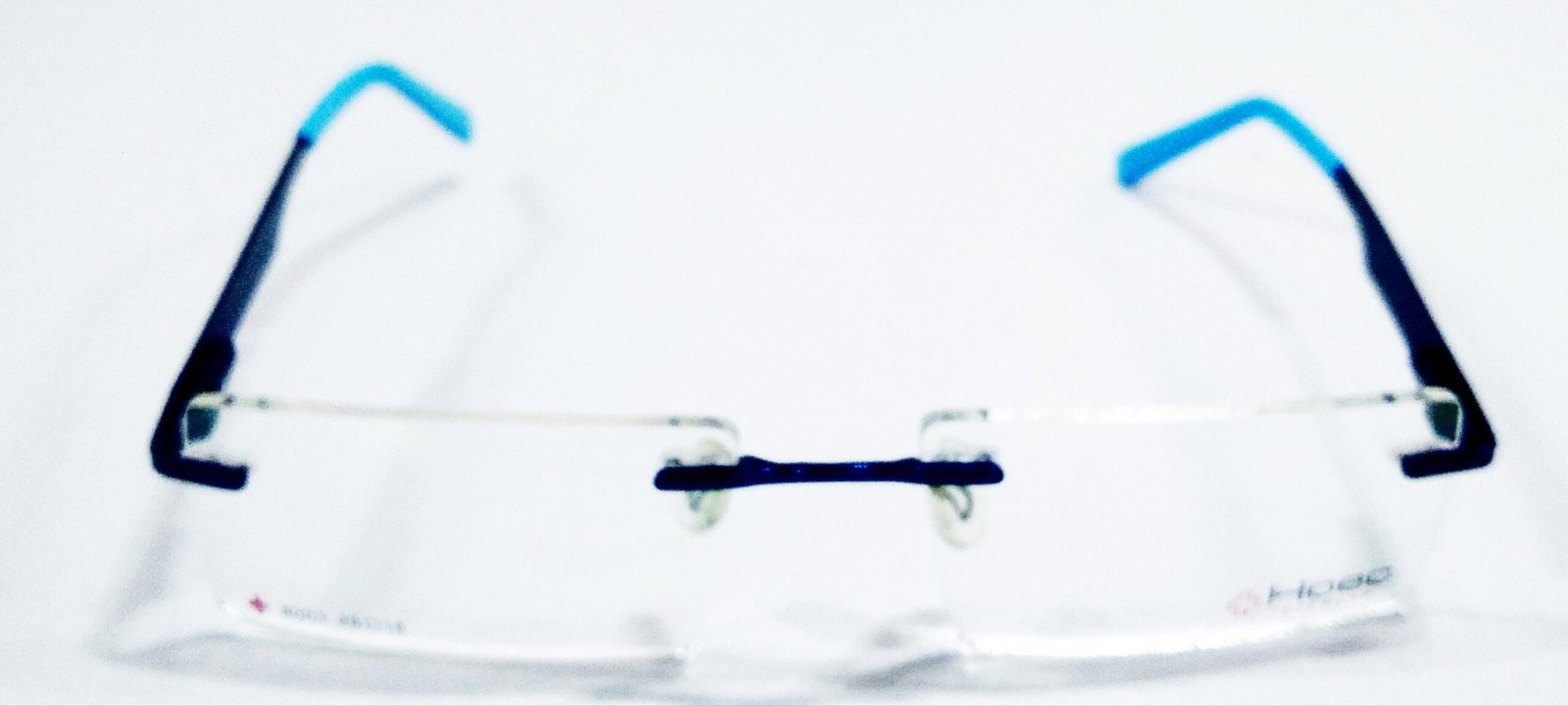 Discount Optical Plus rimless metal blue - Image 4
