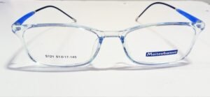 discount Optical Plus Meites banwe blue full rim rectangular eye glasses