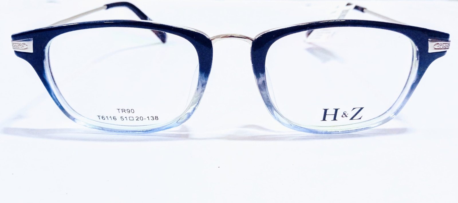 Discount Optical Plus H&Z Black fullrim rectangular eye glasses