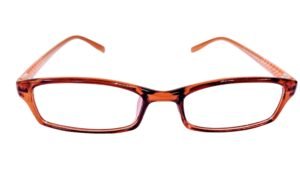 Discount Optical Plus Red frame rectangular eyewear