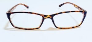 Discount Optical Plus Animal Printed Color Rectangle Shape Spectacle Frame