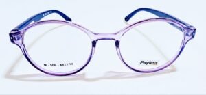 Discount Optical Plus purple fullrim round frames