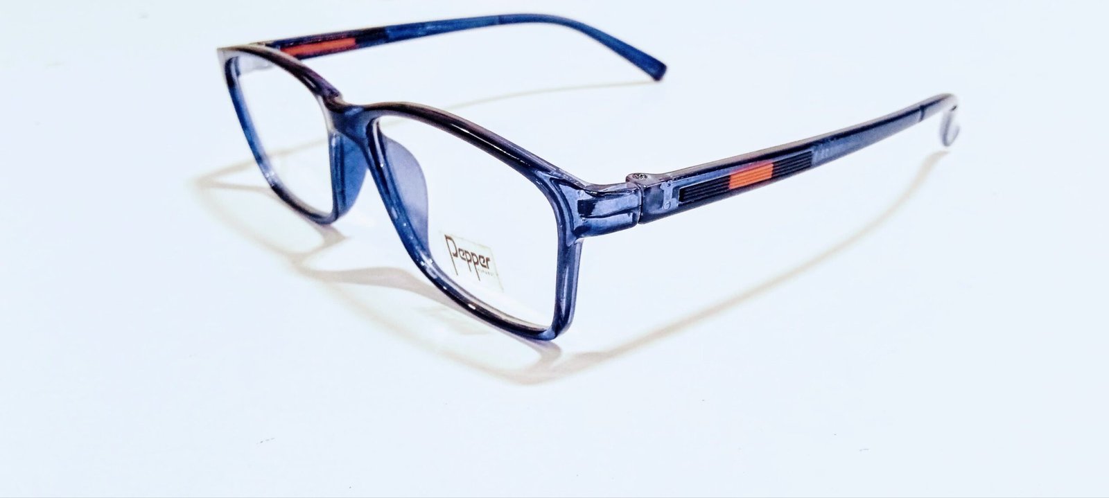 Discount Optical Plus eye wear navy blues fullrim rectangular frame - Image 5