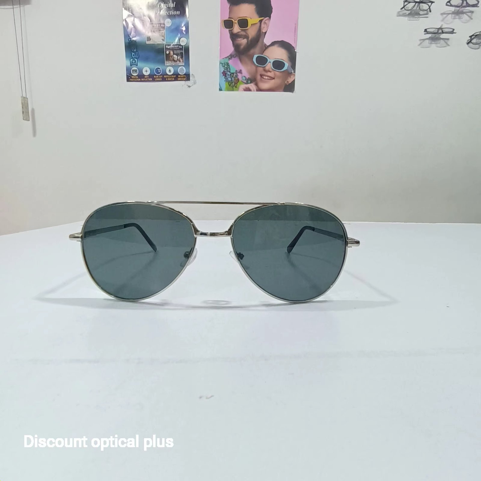 DISCOUNT OPTICAL PLUS AVIATOR SUNGLASSES - Image 4
