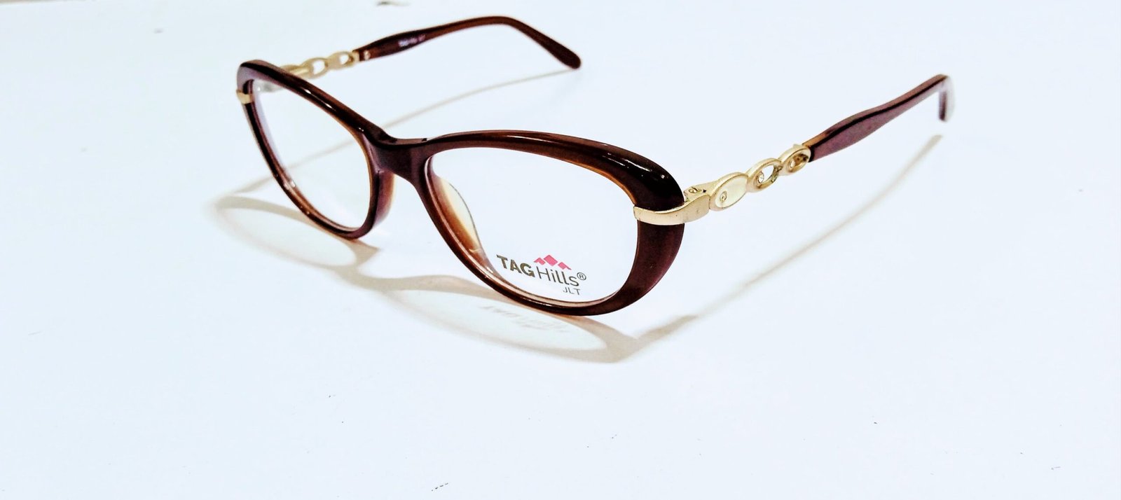 Discount Optical Plus Brown cat-eye glasses - Image 4
