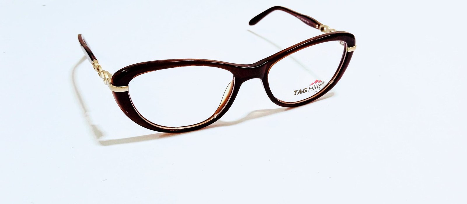 Discount Optical Plus Brown cat-eye glasses - Image 5