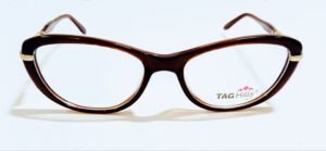 Discount Optical Plus Brown cat-eye glasses