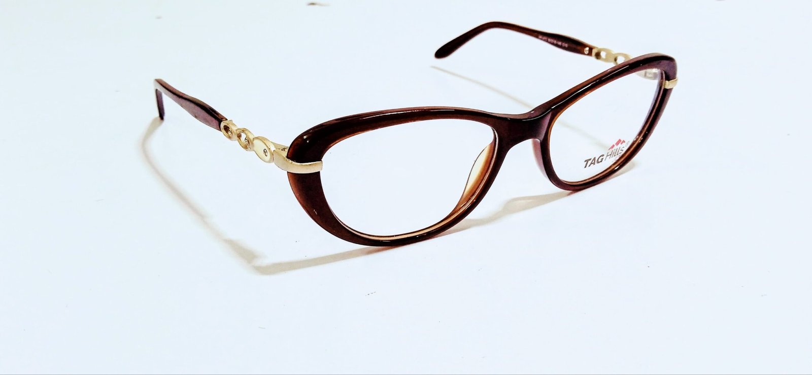 Discount Optical Plus Brown cat-eye glasses - Image 3