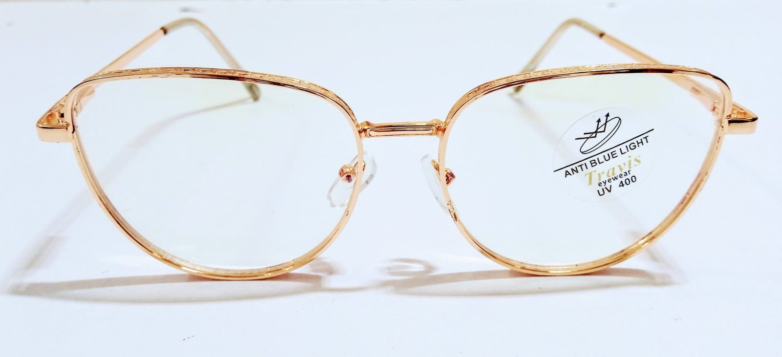 discount Optical Plus golden frame
full-rim