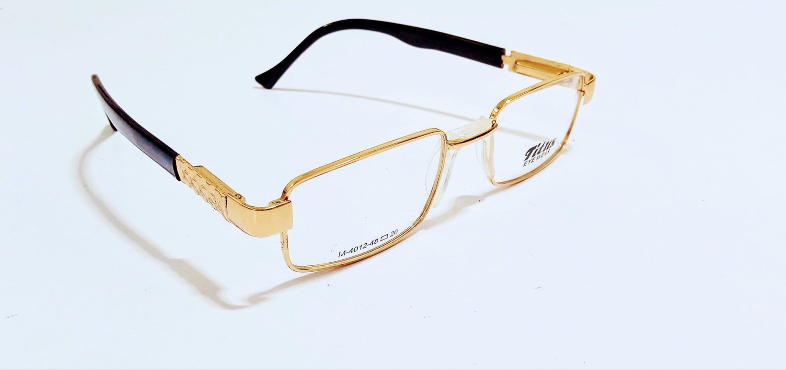 Discount Optical Plus eye wear Golden fullrim rectangular frame - Image 6