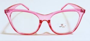 Discount Optical Plus pink rectangular frame fullrim