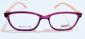 Discount Optical Plus Pink fullrim Rectangular eye glasses