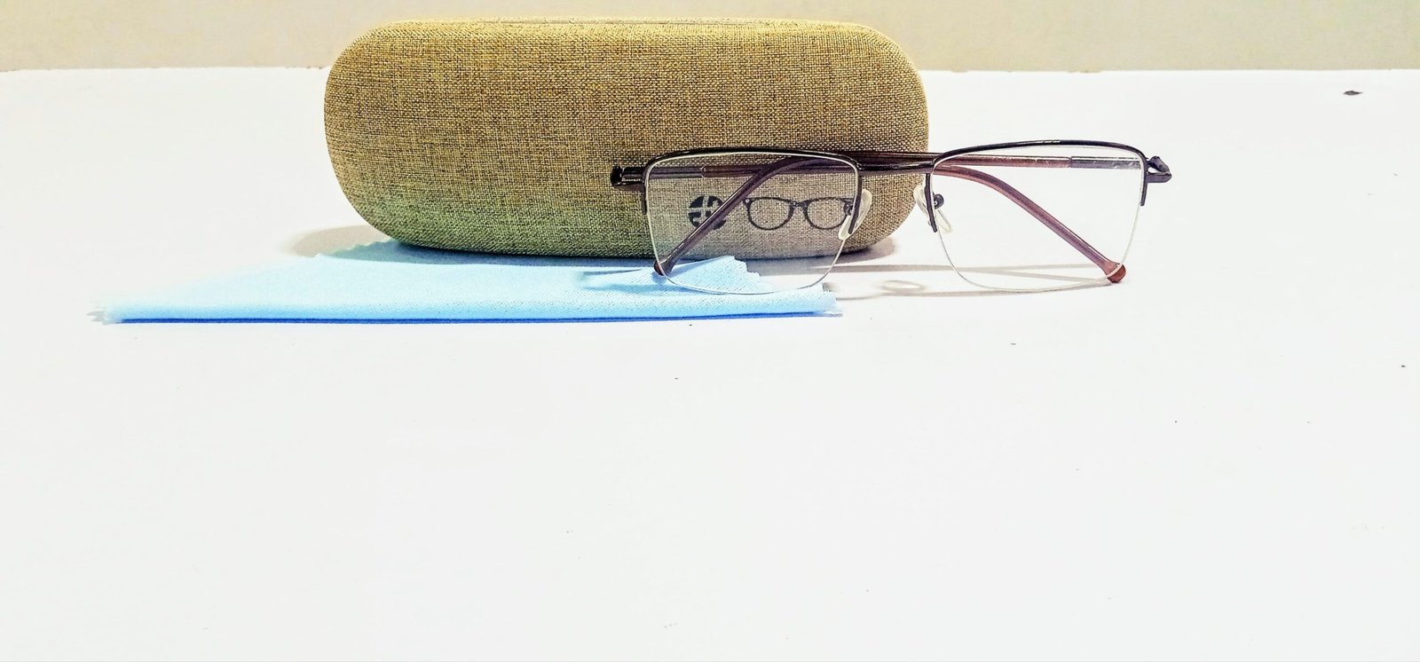 Discount Optical Plus Brown Half-rim Rectangle frame - Image 4