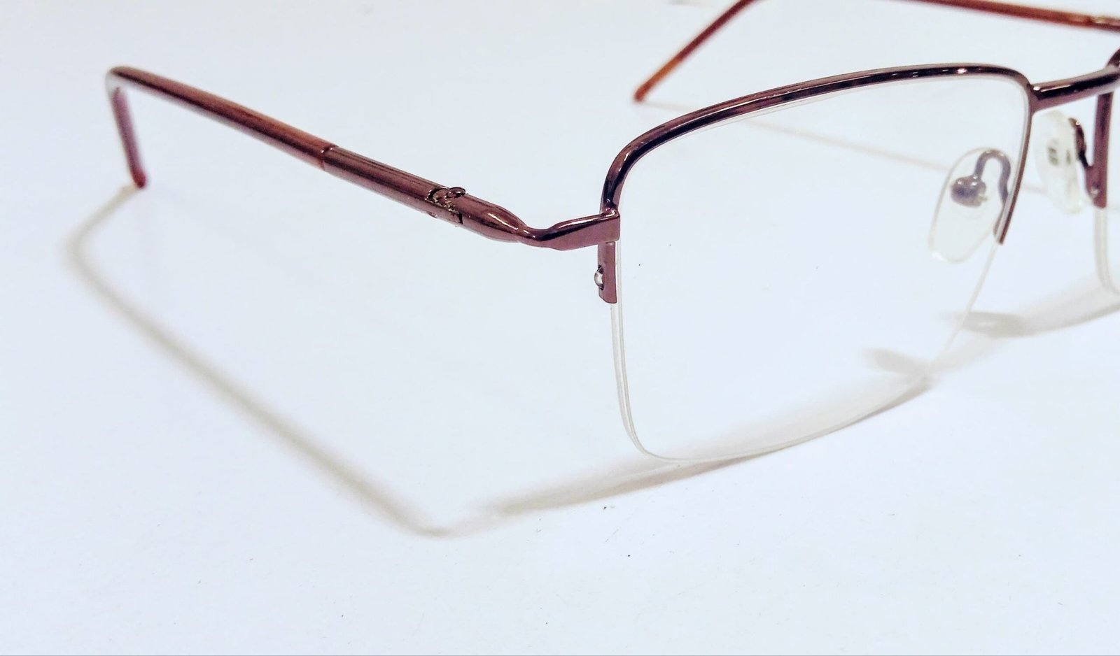 Discount Optical Plus Brown Half-rim Rectangle frame - Image 3