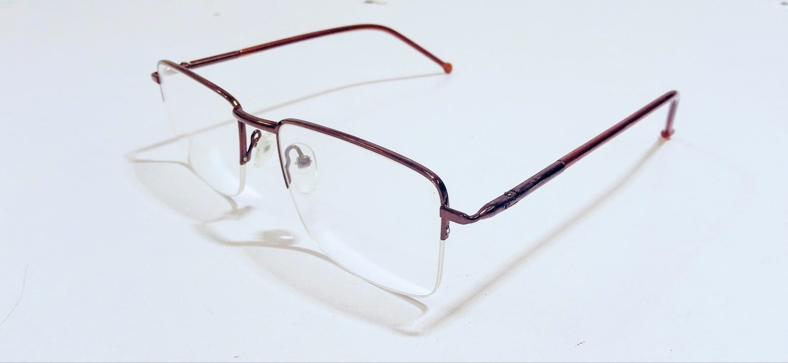 Discount Optical Plus Brown Half-rim Rectangle frame - Image 5