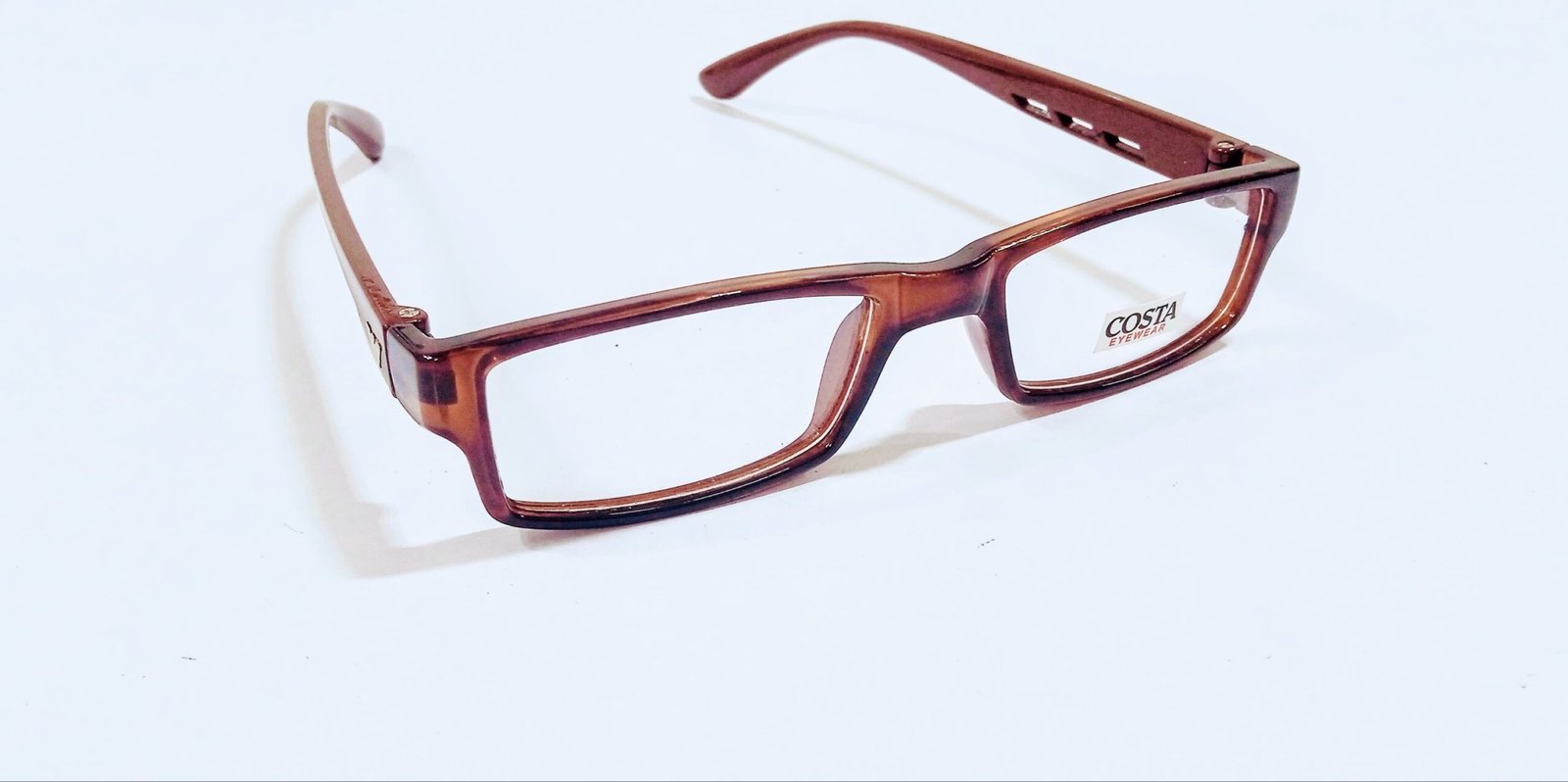 Discount Optical Plus eye wear Brown fullrim rectangular - Image 5