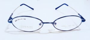 Discount Optical Plus rimless metal blue frame
