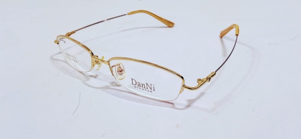 Discount Optical Plus rimles metal Golden frame - Image 3