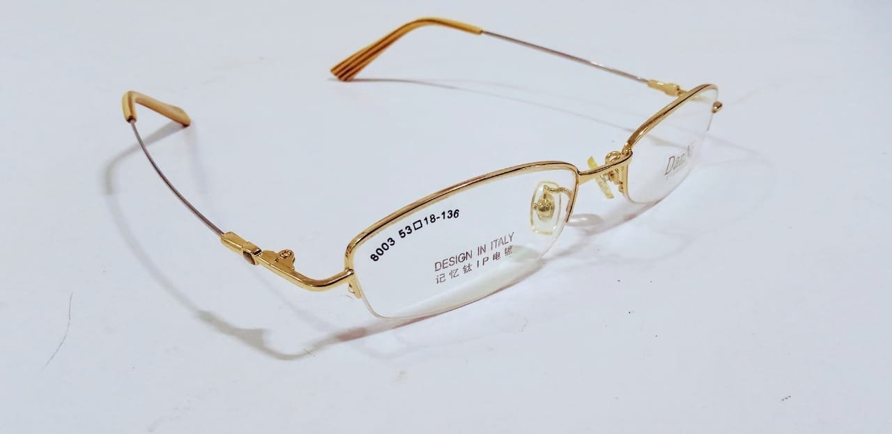 Discount Optical Plus rimles metal Golden frame - Image 6