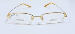 Discount Optical Plus rimles metal Golden frame