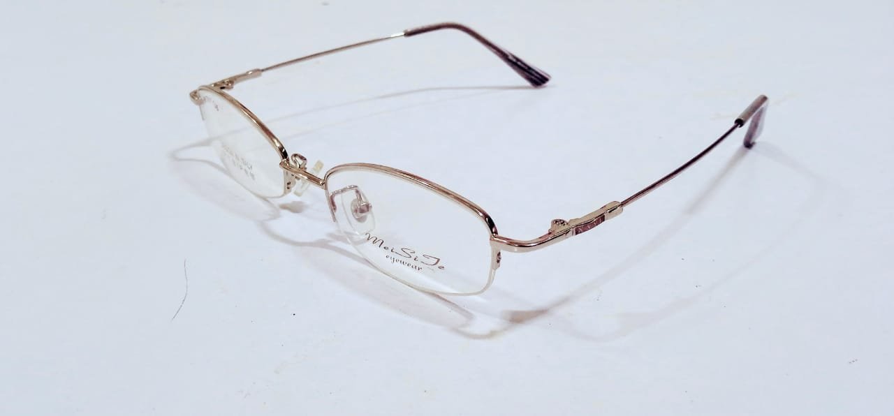 Discount Optical Plus rimless metal silver frame - Image 6