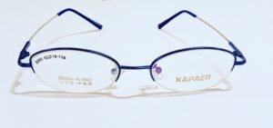 Discount Optical Plus eye wear rimless metal Blue  frame