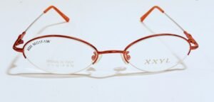 Discount Optical Plus eye wear rimless metal red  frame