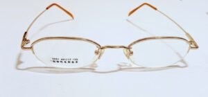 Discount Optical Plus eye wear rimless metal copper  frame