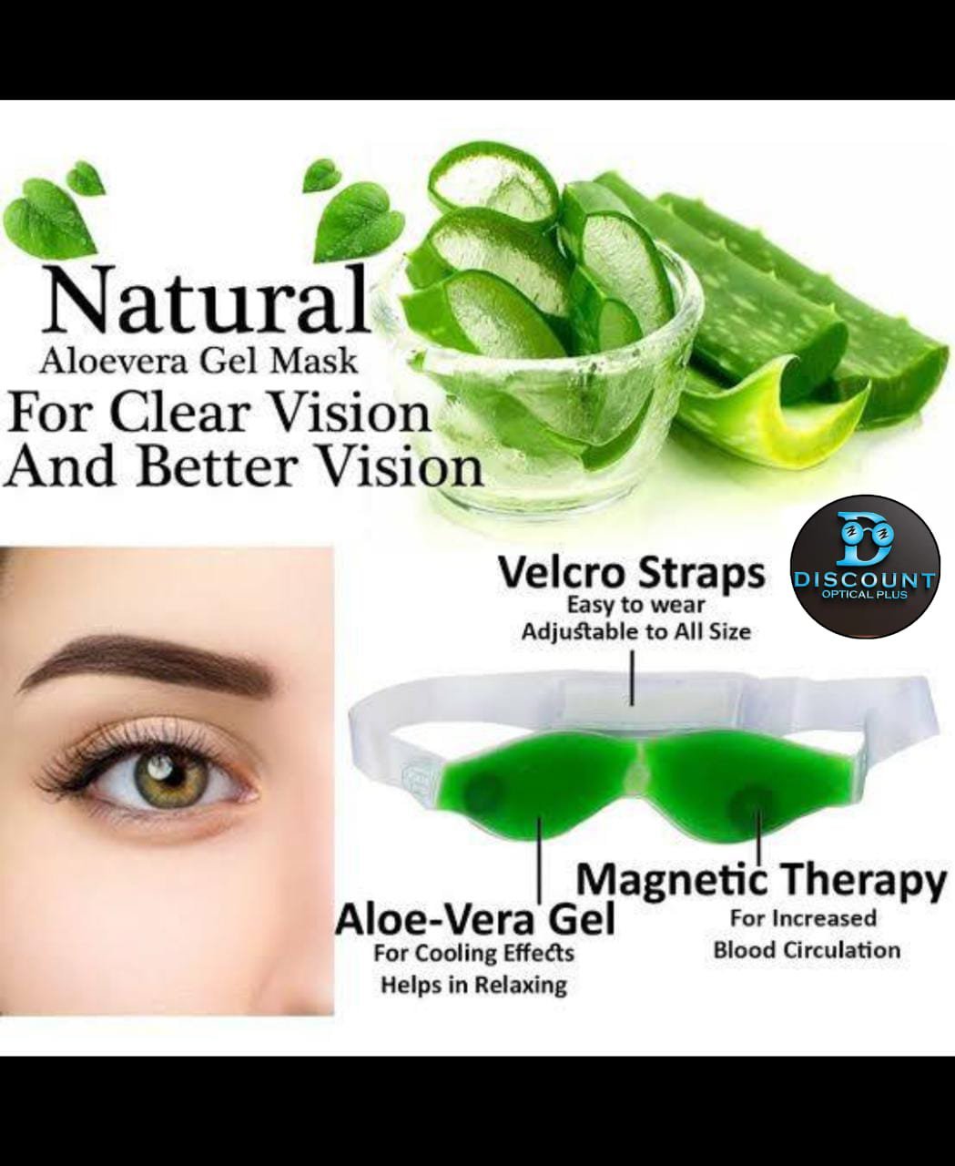 Alovera eye mask